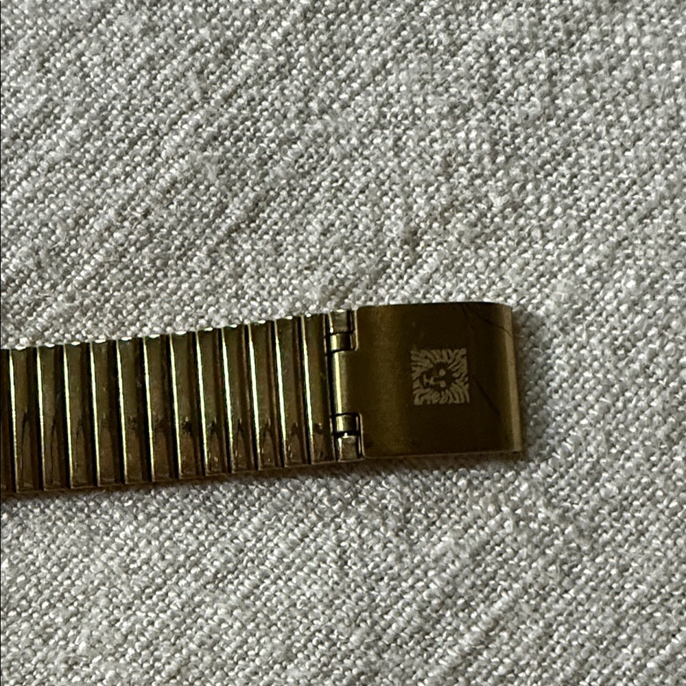 Anne Klein Gold Rectangular Watch - image 5